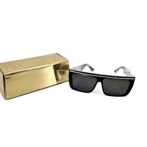 New Vintage Frames Company Corey Shapiro Love/Hate Sunglasses Black/Silver
